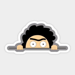 Peek Sticker